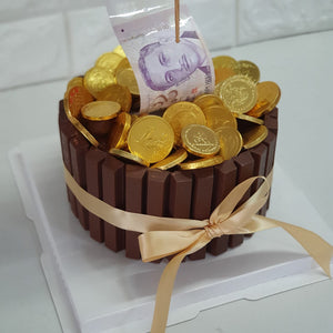Abundance of Wealth (Money Pulling Cake) - Bakers' Boulevard Sg